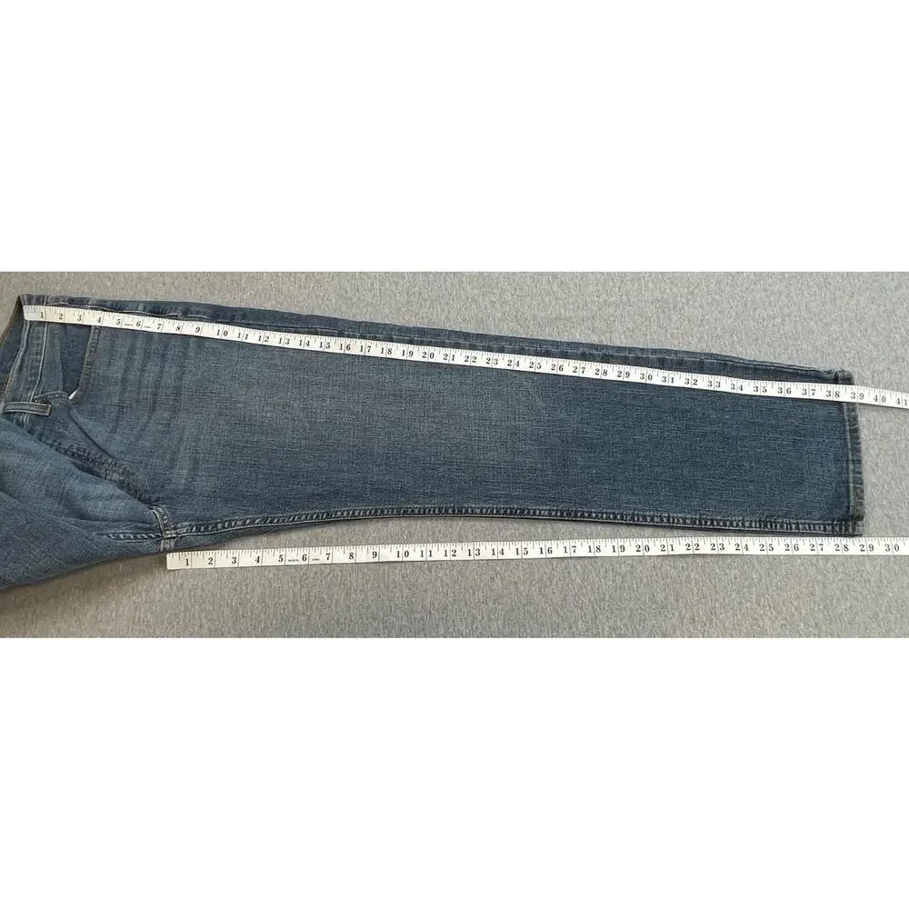Levis Jeans Mens‎ 34 x 30 Blue Cotton Blend Stretch Signature Straight